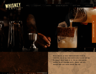 whiskeycake.com screenshot