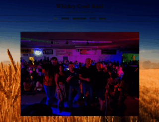 whiskeycreekband.net screenshot