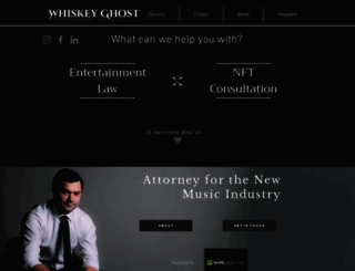 whiskeyghost.com screenshot