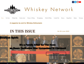 whiskeynetwork.net screenshot