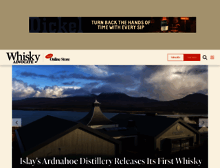 whiskyadvocate.com screenshot