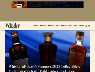 whiskyadvocateblog.com screenshot