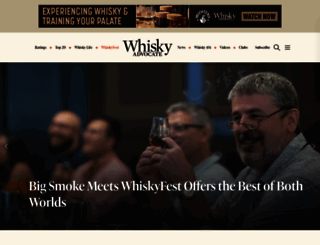 whiskyadvocatemagazine.com screenshot