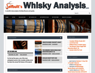 whiskyanalysis.com screenshot