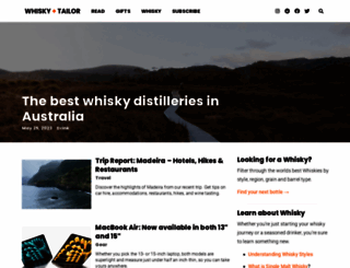 whiskyandtailor.com screenshot