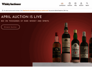 whiskyauctioneer.com screenshot