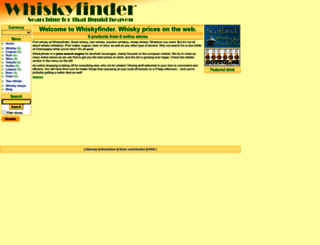 whiskyfinder.eu screenshot
