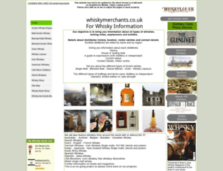 whiskymerchants.co.uk screenshot