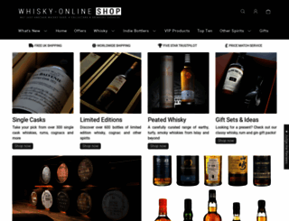 whiskyonline-shop.com screenshot