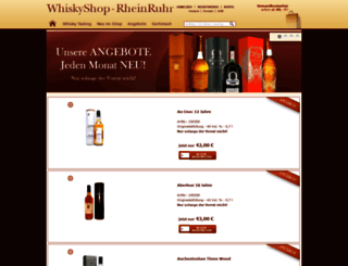 whiskyshop-rheinruhr.de screenshot