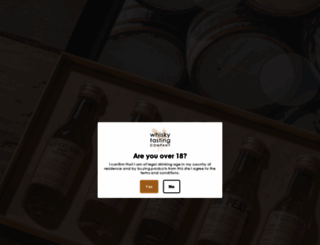 whiskytastingcompany.com screenshot