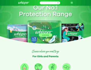 whisper.co.in screenshot