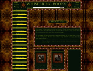 whisperingbooks.com screenshot