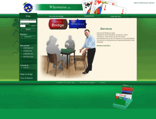 whisterie.com screenshot
