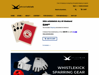 whistlekick.com screenshot