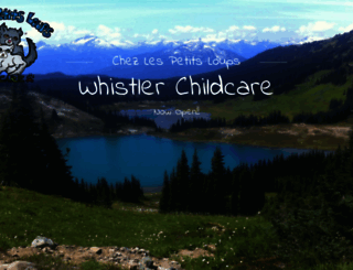 whistlerdaycare.com screenshot
