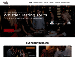 whistlertastingtours.com screenshot
