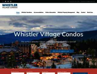 whistlervillagecondos.com screenshot