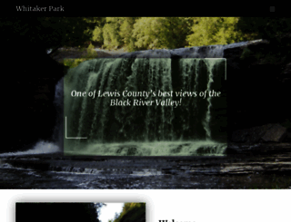 whitakerpark.com screenshot