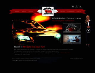 whitakersautobodyandpaint.com screenshot