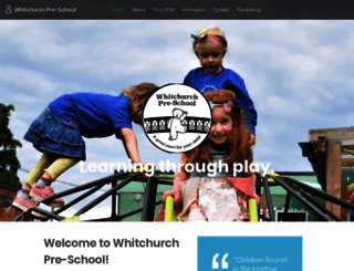 whitchurchpreschool.org screenshot
