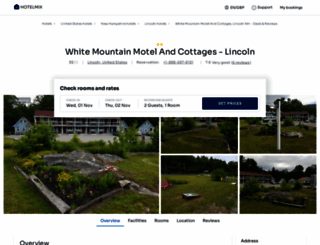 white-mountain-motel-and-cottages-lincoln.hotelmix.co.uk screenshot