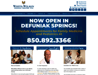white-wilson.com screenshot