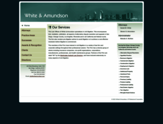 whiteamundson.com screenshot