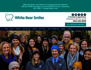 whitebearsmiles.com screenshot