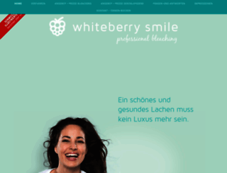 whiteberrysmile.ch screenshot