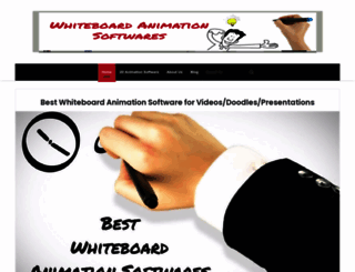 whiteboardanimationsoftwares.com screenshot
