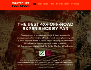 whitecliff4x4.co.uk screenshot