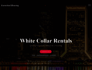 whitecollarrentals.com screenshot