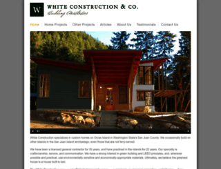 whiteconstructionco.net screenshot