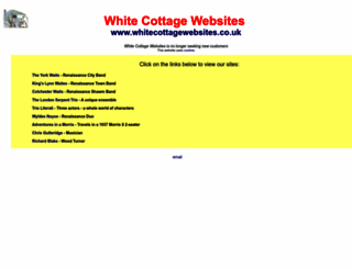 whitecottagewebsites.co.uk screenshot