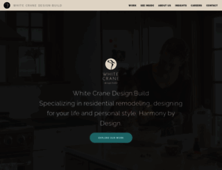whitecraneconstruction.com screenshot