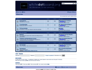 whitedotboard.org screenshot