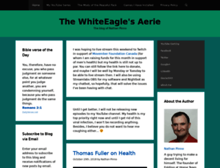 whiteeagleaerie.com screenshot