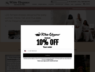 whiteelegance.com screenshot
