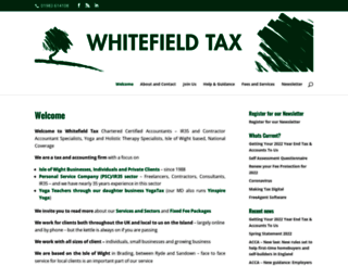 whitefieldtax.co.uk screenshot