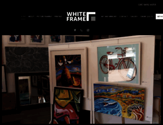 whiteframe.com.au screenshot