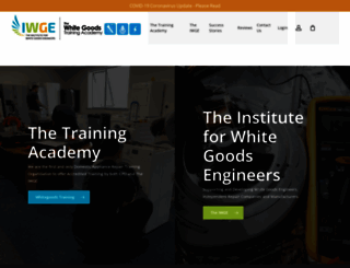 whitegoods-training-academy.co.uk screenshot
