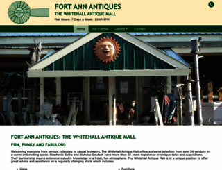 whitehallantiquemall.com screenshot