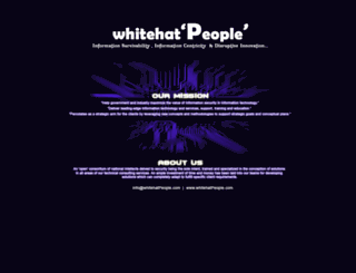 whitehatpeople.com screenshot