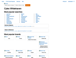 whitehaven.cylex-uk.co.uk screenshot
