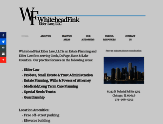 whiteheadfink.com screenshot