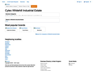 whitehill-industrial-estate.cylex-uk.co.uk screenshot
