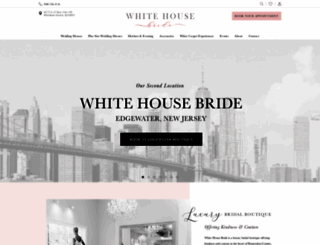 whitehousebride.com screenshot