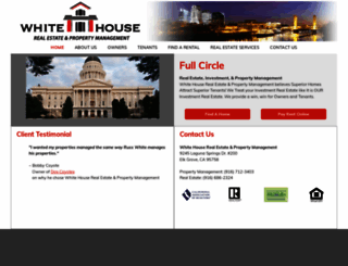 whitehouserealestate.net screenshot