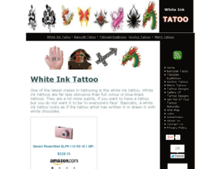 whiteinktattoos.the-real-way.com screenshot